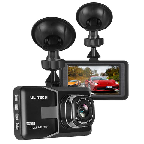 UL-TECH Dash Camera 1080P HD Cam Car Recorder DVR Video Vehicle Carmer